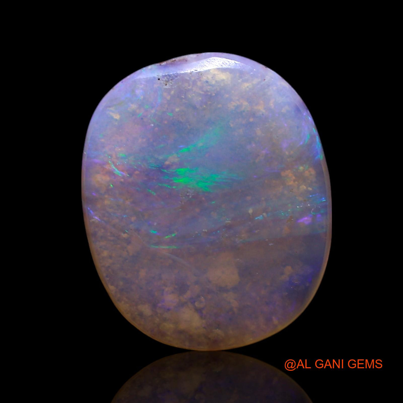 2.00 Cts Natural Australian Fire Opal Loose Gemstone Oval Cabochon 13x11x2 mm AG-628