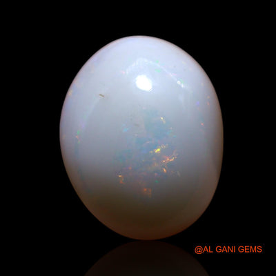 Natural Fire Opal Gemstone 4.00 Cts Loose Oval Cabochon From Australia 13x10x5 mm AG-630