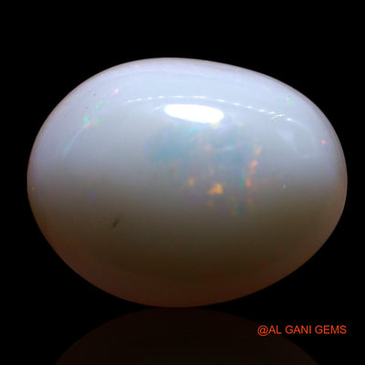 Natural Fire Opal Gemstone 4.00 Cts Loose Oval Cabochon From Australia 13x10x5 mm AG-630