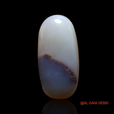 Natural Untreated Fire Opal Loose Gemstone Oval Cabochon From Australia 4.00 Cts 16x8x4 mm AG-632
