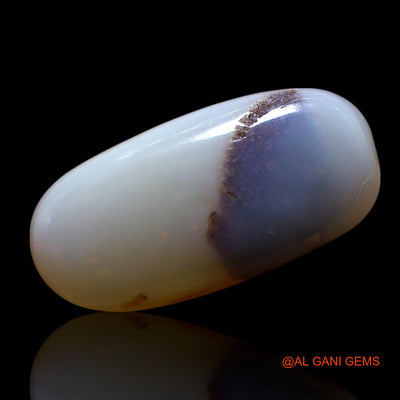 Natural Untreated Fire Opal Loose Gemstone Oval Cabochon From Australia 4.00 Cts 16x8x4 mm AG-632
