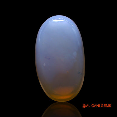 Natural Untreated Fire Opal Loose Gemstone Oval Cabochon From Australia 5.00 Cts 15x8x5 mm AG-633