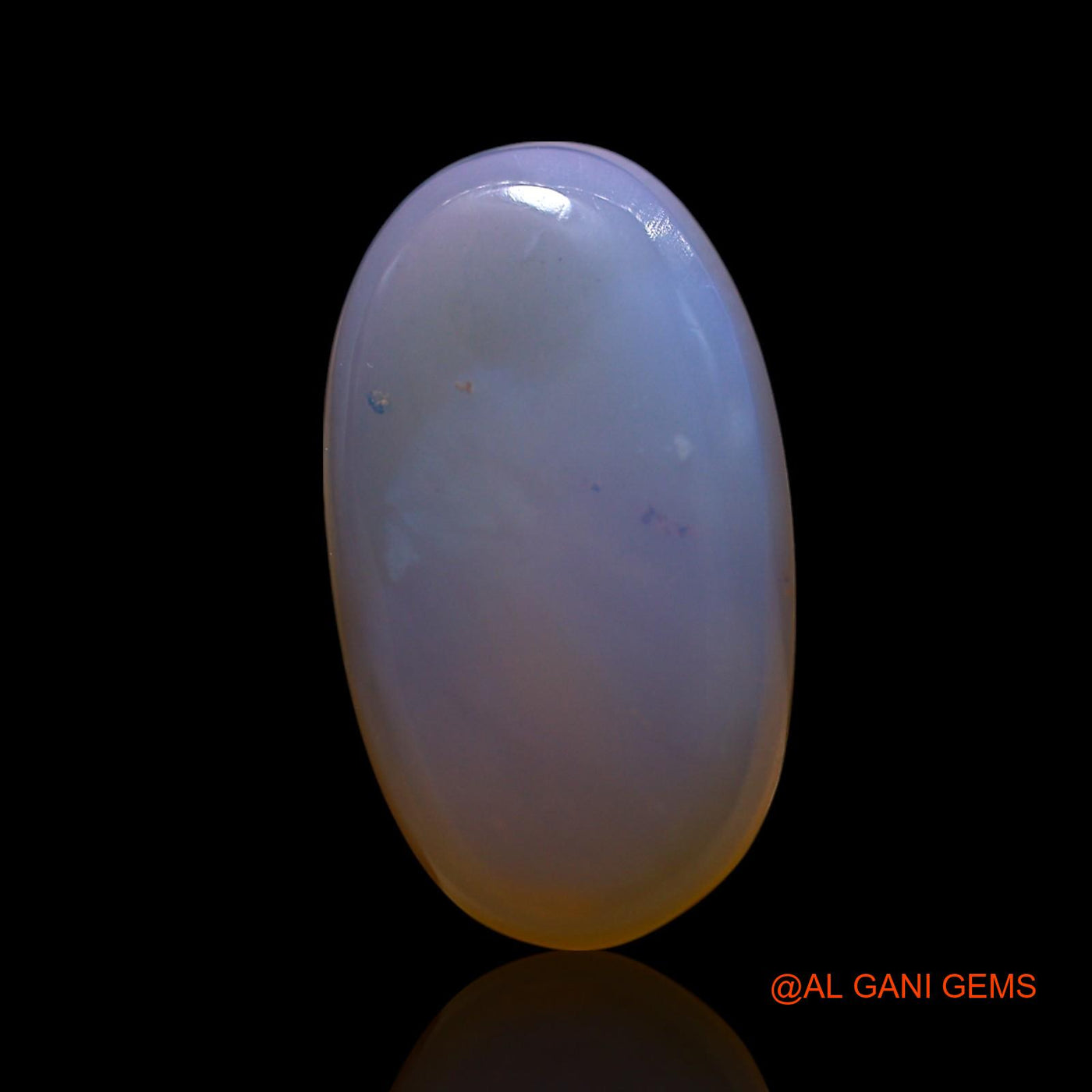 Natural Untreated Fire Opal Loose Gemstone Oval Cabochon From Australia 5.00 Cts 15x8x5 mm AG-633