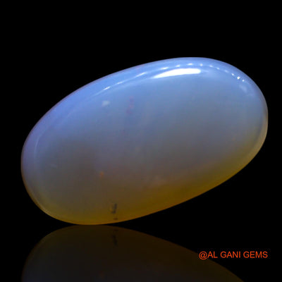 Natural Untreated Fire Opal Loose Gemstone Oval Cabochon From Australia 5.00 Cts 15x8x5 mm AG-633