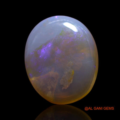 4.00 Cts Natural Australian Fire Opal Loose Gemstone Oval Cabochon 13x11x3 mm AG-635