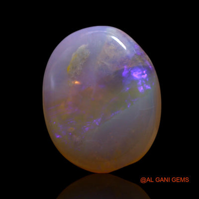 4.00 Cts Natural Australian Fire Opal Loose Gemstone Oval Cabochon 13x11x3 mm AG-635