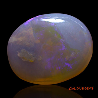 4.00 Cts Natural Australian Fire Opal Loose Gemstone Oval Cabochon 13x11x3 mm AG-635