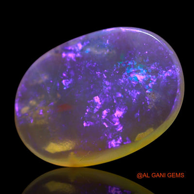 Natural Untreated Fire Opal Loose Gemstone Oval Cabochon From Australia 3.00 Cts 14x10x2 mm AG-641