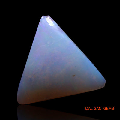 2.00 Cts Natural Australian Fire Opal Loose Gemstone Trillion Cabochon 12x12x2 mm AG-646