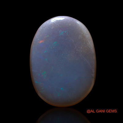 Natural Untreated Fire Opal Loose Gemstone Oval Cabochon From Australia 3.00 Cts 13x10x3 mm AG-647