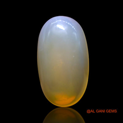 4.00 Cts Unheated Australian Fire Opal Loose Gemstone Oval Cabochon Natural 14x8x5 mm AG-648