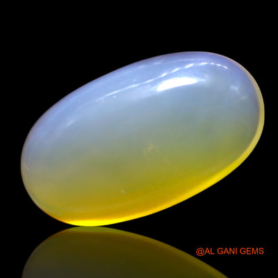 4.00 Cts Unheated Australian Fire Opal Loose Gemstone Oval Cabochon Natural 14x8x5 mm AG-648