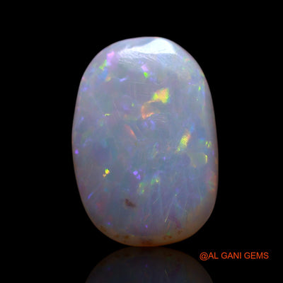 1.00 Cts Natural Australian Fire Opal Loose Gemstone Oval Cabochon 11x7x1 mm AG-64