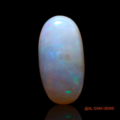 Natural Fire Opal Gemstone 2.00 Cts Loose Oval Cabochon From Australia 14x7x4 mm AG-652