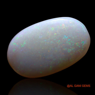 3.00 Cts Unheated Australian Fire Opal Loose Gemstone Oval Cabochon Natural 14x8x3 mm AG-655