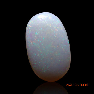 3.00 Cts Unheated Australian Fire Opal Loose Gemstone Oval Cabochon Natural 14x8x3 mm AG-655