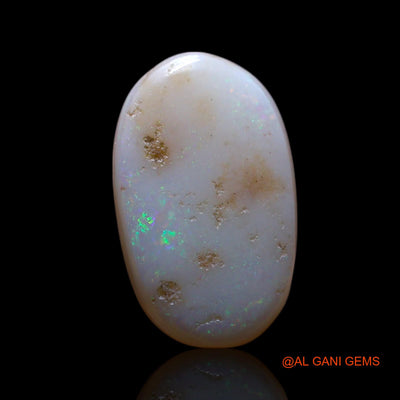 3.00 Cts Unheated Australian Fire Opal Loose Gemstone Oval Cabochon Natural 14x8x3 mm AG-655