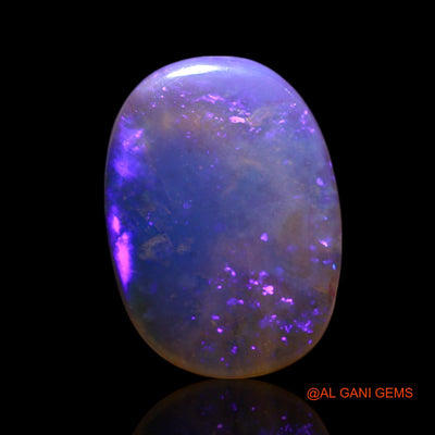 Natural Untreated Fire Opal Loose Gemstone Oval Cabochon From Australia 2.00 Cts 13x9x2 mm AG-656