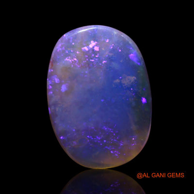Natural Untreated Fire Opal Loose Gemstone Oval Cabochon From Australia 2.00 Cts 13x9x2 mm AG-656