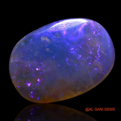 Natural Untreated Fire Opal Loose Gemstone Oval Cabochon From Australia 2.00 Cts 13x9x2 mm AG-656