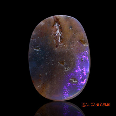 Natural Untreated Fire Opal Loose Gemstone Oval Cabochon From Australia 2.00 Cts 13x9x2 mm AG-656