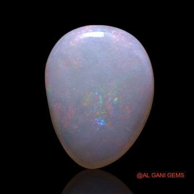 Natural Untreated Fire Opal Loose Gemstone Fancy Cabochon From Australia 2.00 Cts 13x9x3 mm AG-657