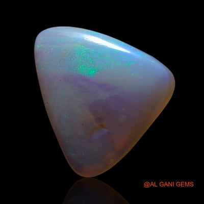 Natural Fire Opal Gemstone 2.00 Cts Loose Trillion Cabochon From Australia 13x11x3 mm AG-658