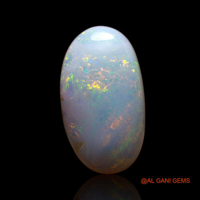 3.00 Cts Natural Australian Fire Opal Oval Cabochon Loose Gemstone For Jewelry 13x7x4 mm AG-659