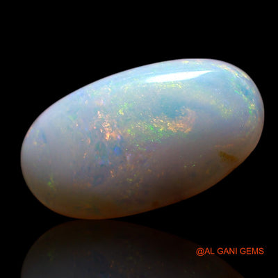 3.00 Cts Natural Australian Fire Opal Oval Cabochon Loose Gemstone For Jewelry 13x7x4 mm AG-659