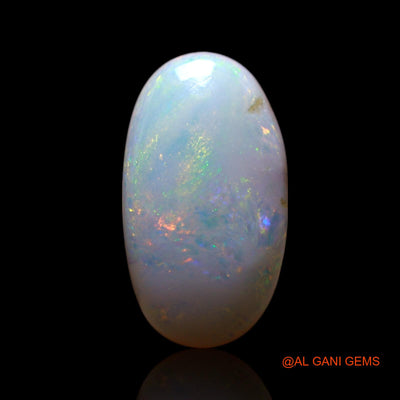3.00 Cts Natural Australian Fire Opal Oval Cabochon Loose Gemstone For Jewelry 13x7x4 mm AG-659