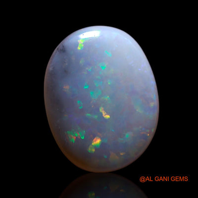 Natural Fire Opal Gemstone 1.00 Cts Loose Oval Cabochon From Australia 10x8x2 mm AG-65