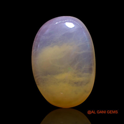 4.00 Cts Natural Australian Fire Opal Loose Gemstone Oval Cabochon 14x9x4 mm AG-661