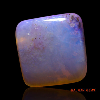 4.00 Cts Natural Australian Fire Opal Square Cabochon Loose Gemstone For Jewelry 11x11x4 mm AG-662