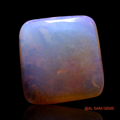 4.00 Cts Natural Australian Fire Opal Square Cabochon Loose Gemstone For Jewelry 11x11x4 mm AG-662