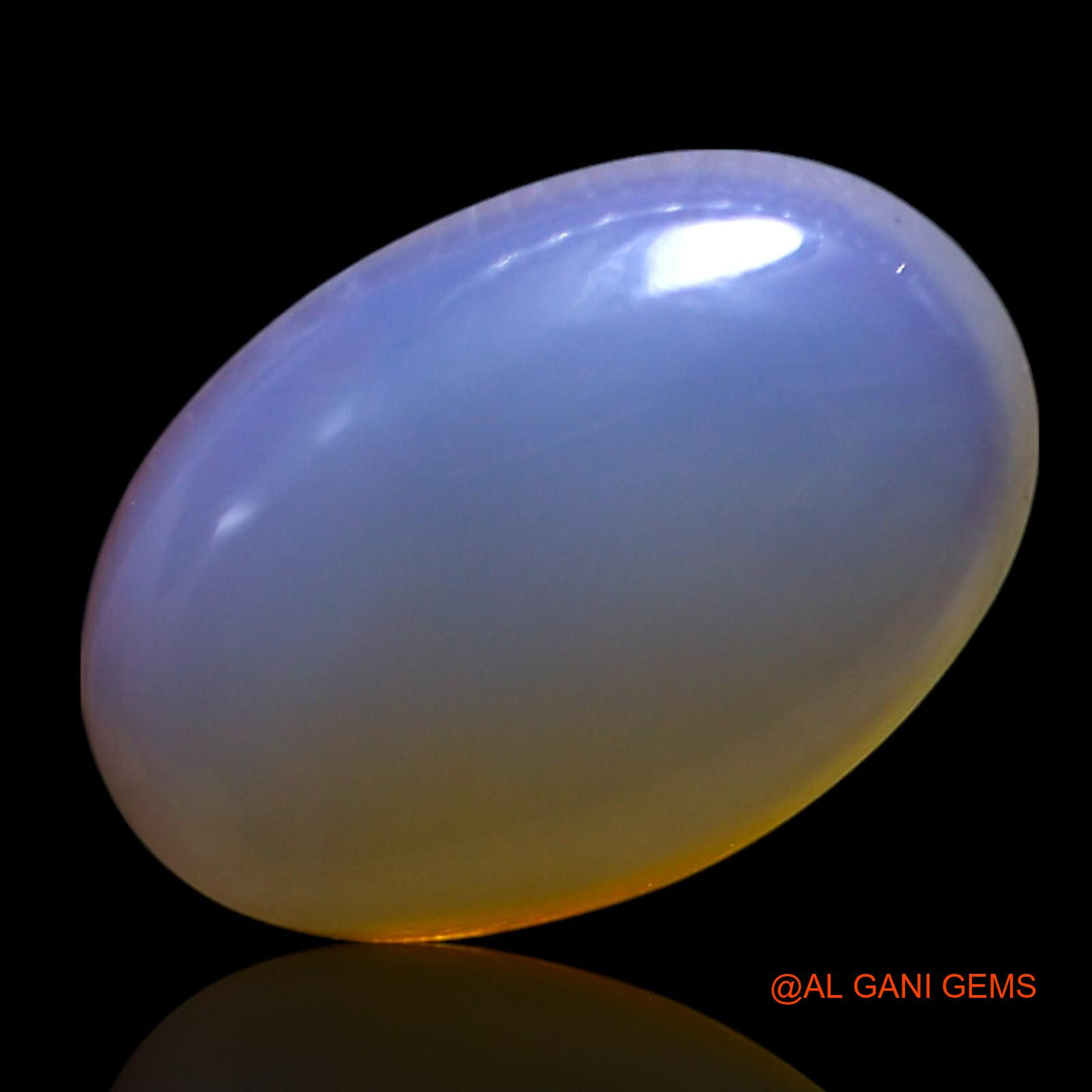 Natural Untreated Fire Opal Loose Gemstone Oval Cabochon From Australia 4.00 Cts 14x9x5 mm AG-663