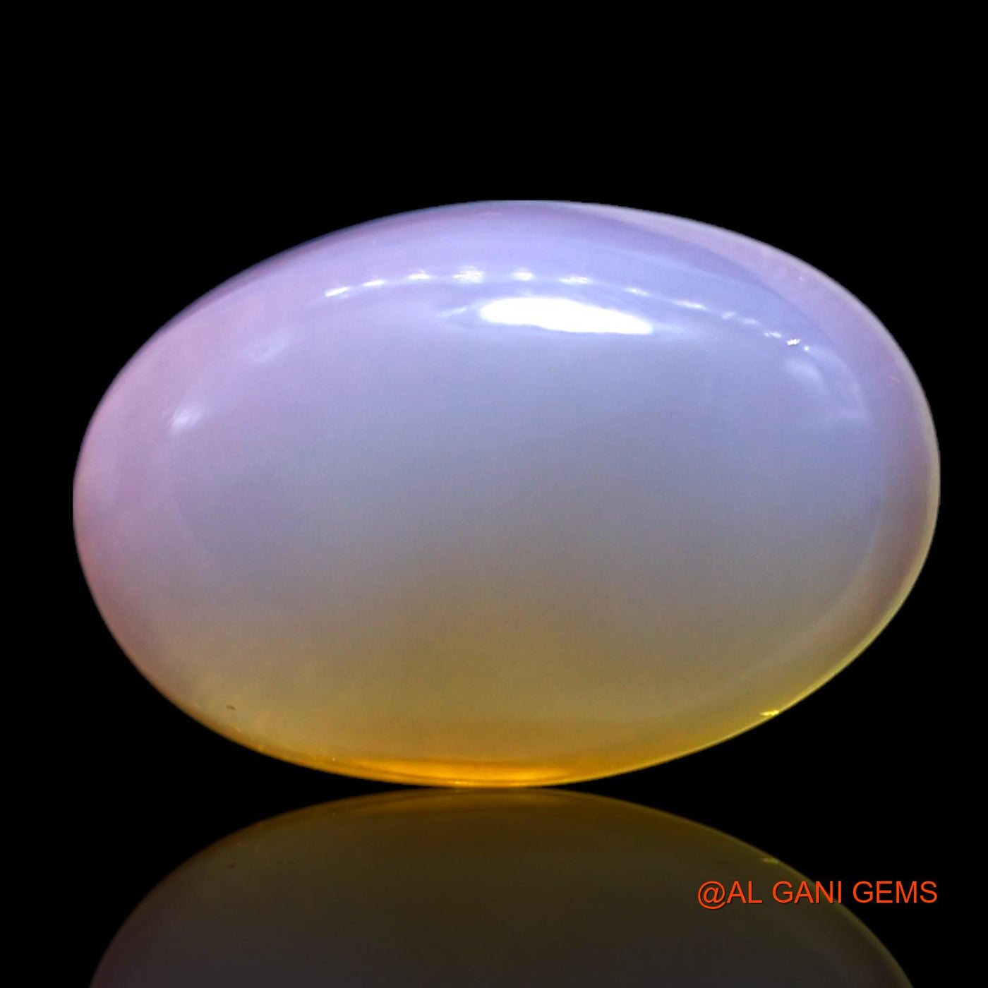 Natural Untreated Fire Opal Loose Gemstone Oval Cabochon From Australia 4.00 Cts 14x9x5 mm AG-663