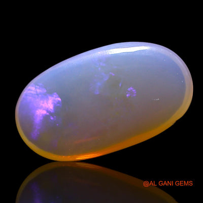 2.00 Cts Natural Australian Fire Opal Oval Cabochon Loose Gemstone For Jewelry 14x8x3 mm AG-664