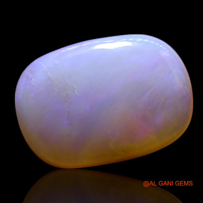 3.00 Cts Natural Australian Fire Opal Loose Gemstone Oval Cabochon 13x9x4 mm AG-665
