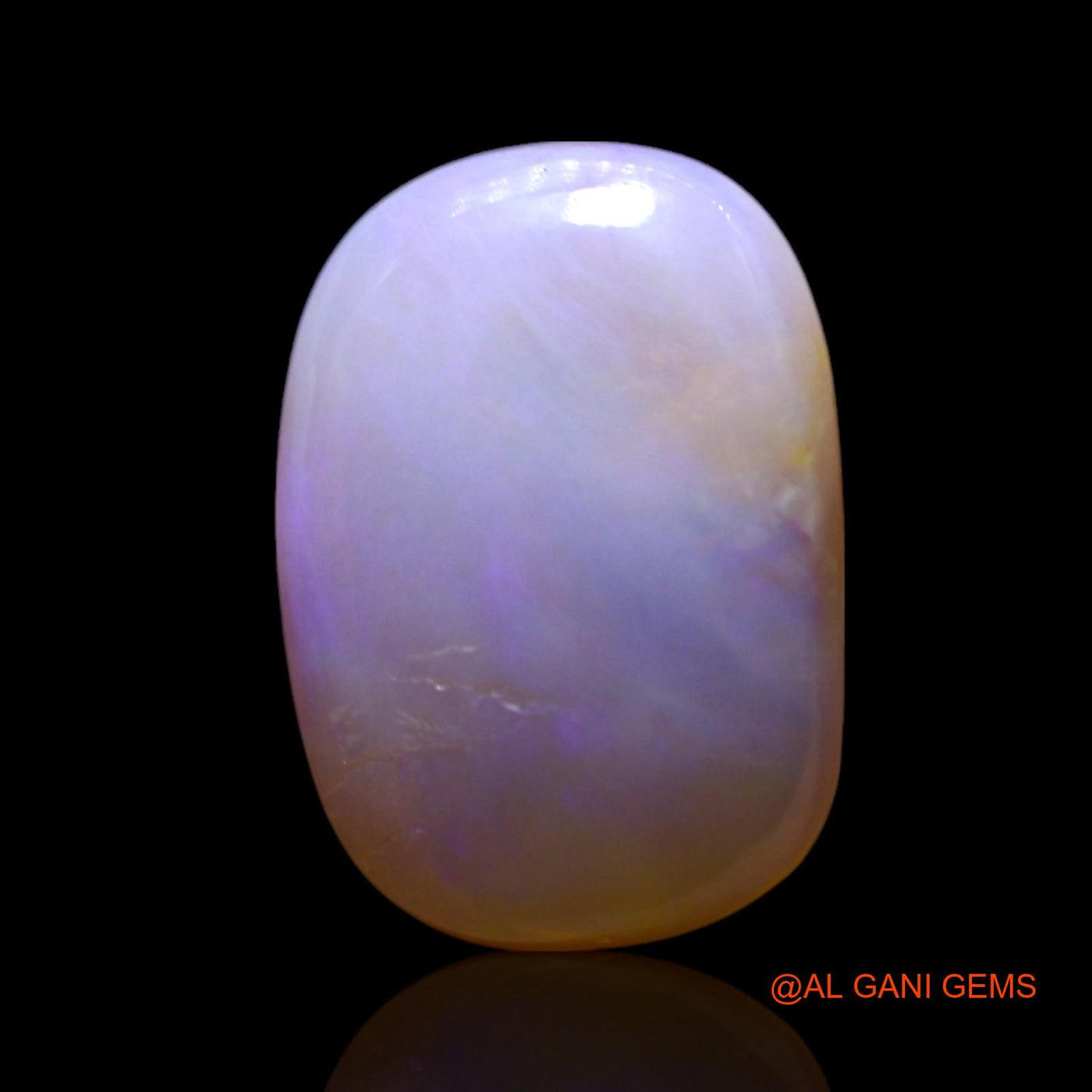 3.00 Cts Natural Australian Fire Opal Loose Gemstone Oval Cabochon 13x9x4 mm AG-665
