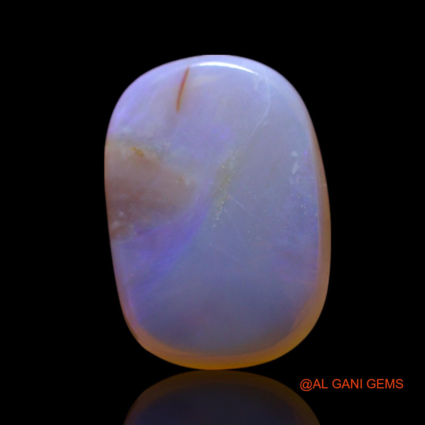 3.00 Cts Natural Australian Fire Opal Loose Gemstone Oval Cabochon 13x9x4 mm AG-665