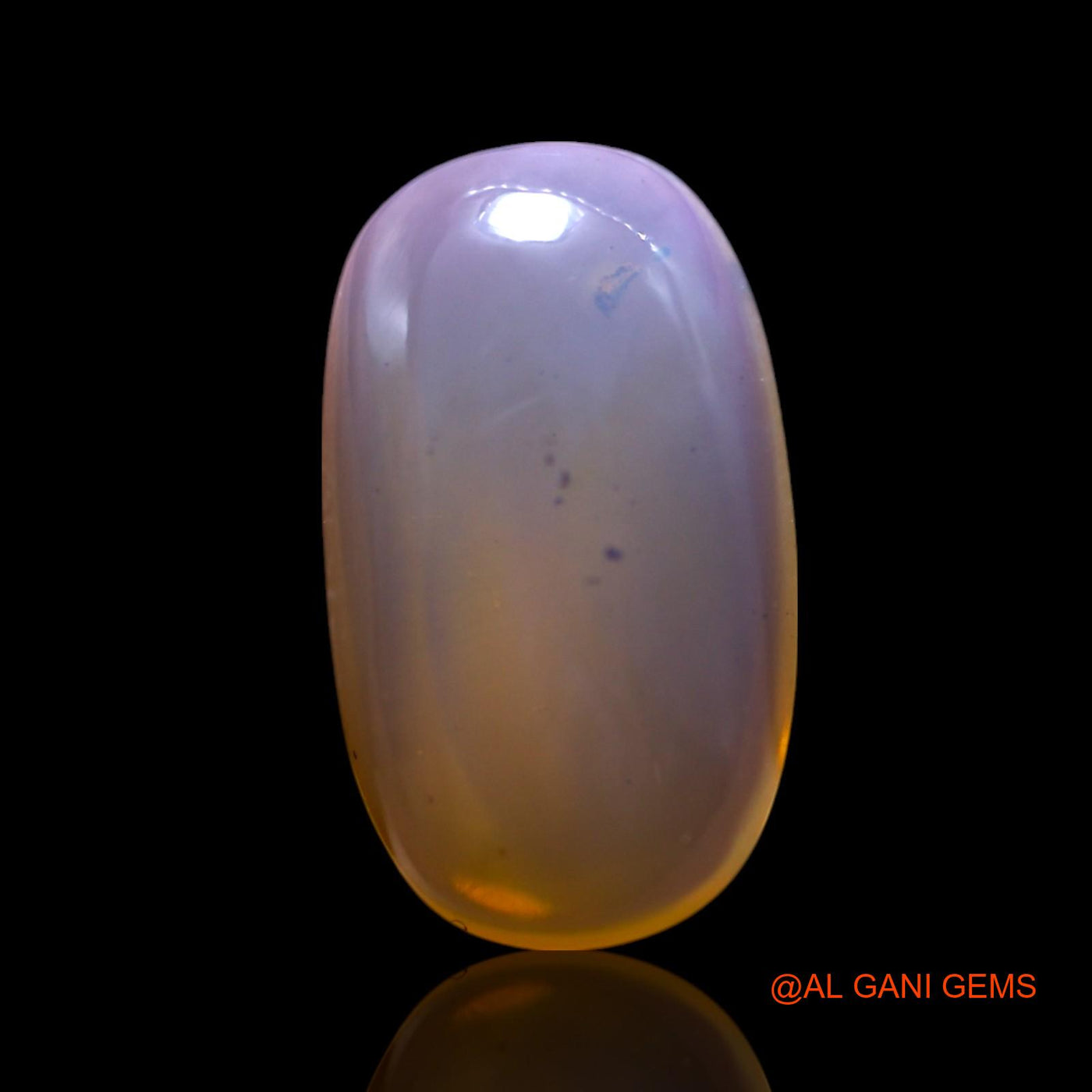 4.00 Cts Natural Australian Fire Opal Loose Gemstone Oval Cabochon 14x8x4 mm AG-666