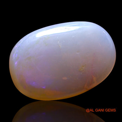 2.00 Cts Natural Australian Fire Opal Loose Gemstone Oval Cabochon 13x9x3 mm AG-667