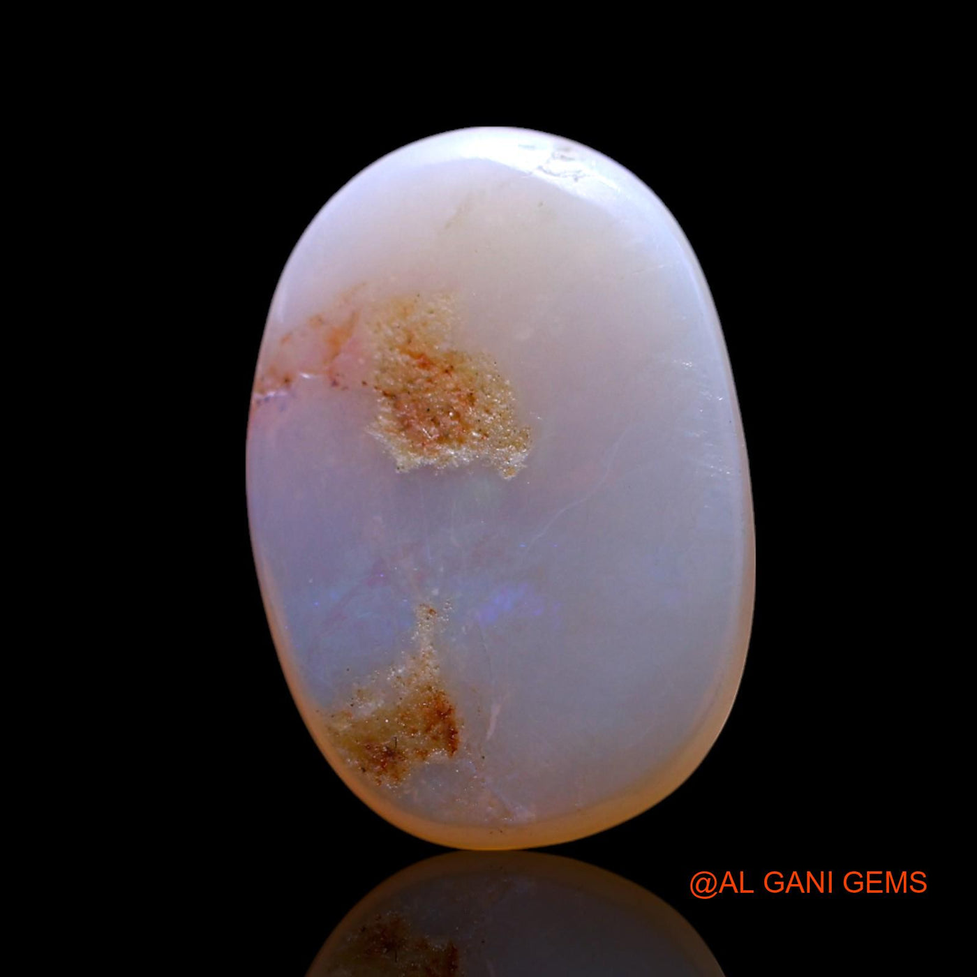 2.00 Cts Natural Australian Fire Opal Loose Gemstone Oval Cabochon 13x9x3 mm AG-667