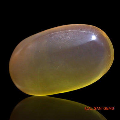 Natural Untreated Fire Opal Loose Gemstone Oval Cabochon From Australia 3.00 Cts 14x8x4 mm AG-668