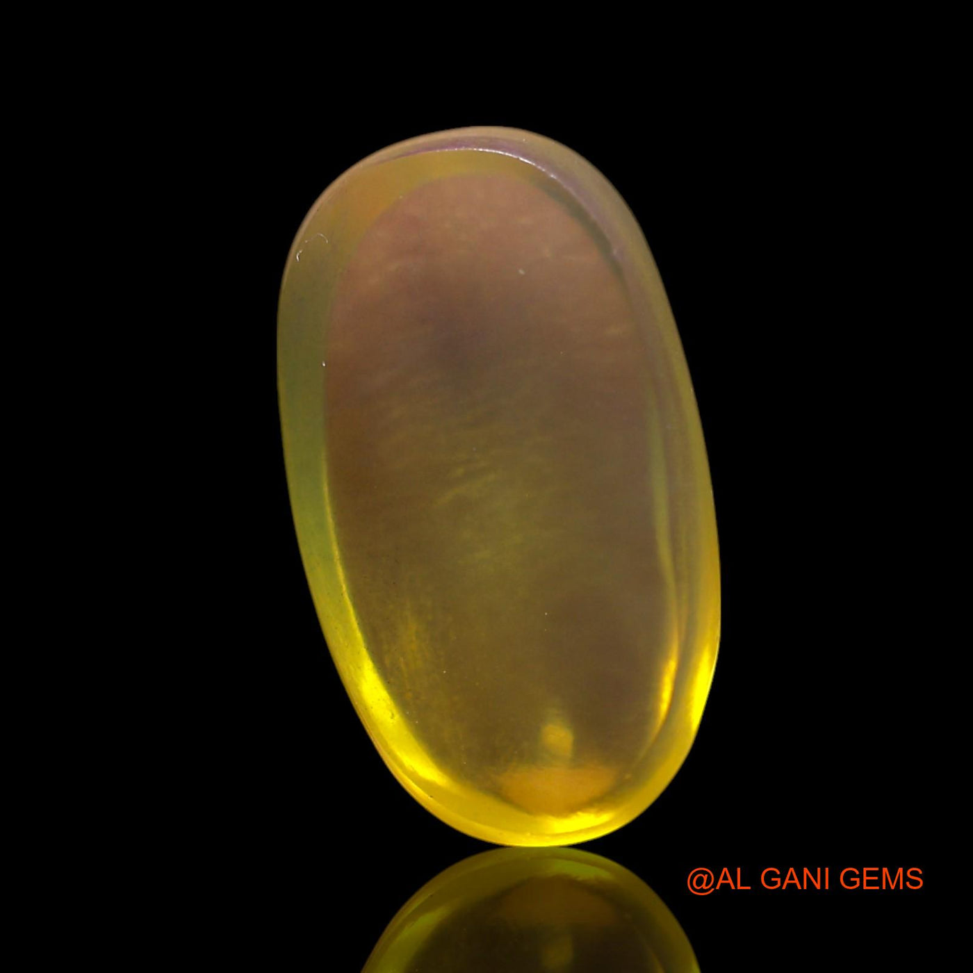 Natural Untreated Fire Opal Loose Gemstone Oval Cabochon From Australia 3.00 Cts 14x8x4 mm AG-668