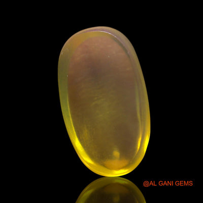 Natural Untreated Fire Opal Loose Gemstone Oval Cabochon From Australia 3.00 Cts 14x8x4 mm AG-668