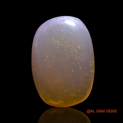 Natural Fire Opal Gemstone 3.00 Cts Loose Oval Cabochon From Australia 13x9x3 mm AG-669