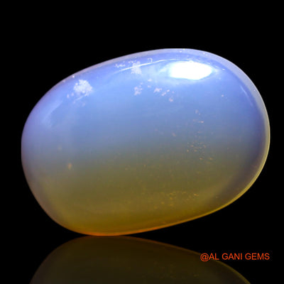 Natural Untreated Fire Opal Loose Gemstone Oval Cabochon From Australia 2.00 Cts 13x9x3 mm AG-670