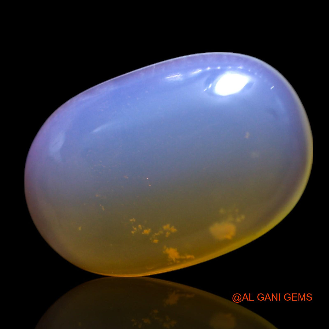 Natural Untreated Fire Opal Loose Gemstone Oval Cabochon From Australia 2.00 Cts 13x9x3 mm AG-670