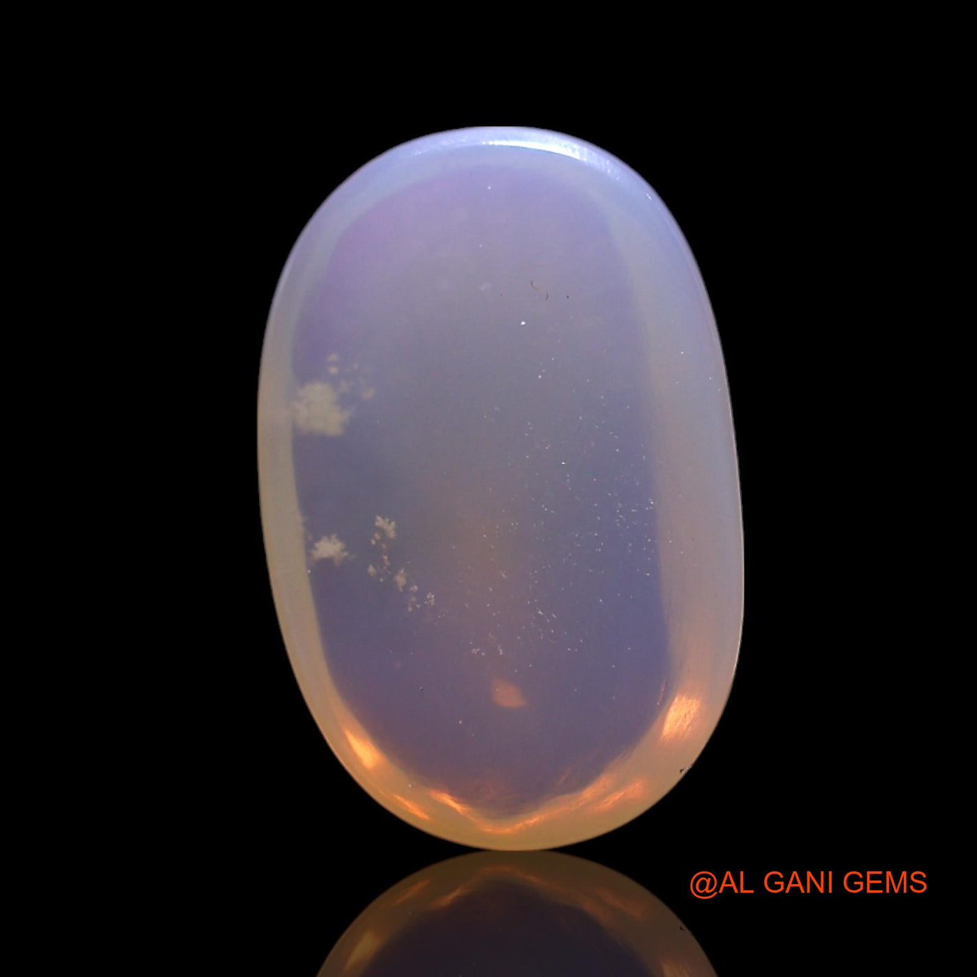 Natural Untreated Fire Opal Loose Gemstone Oval Cabochon From Australia 2.00 Cts 13x9x3 mm AG-670